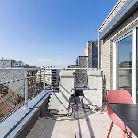 Penthouse bij Leopoldpark Appartement Oostende Buitenkant foto