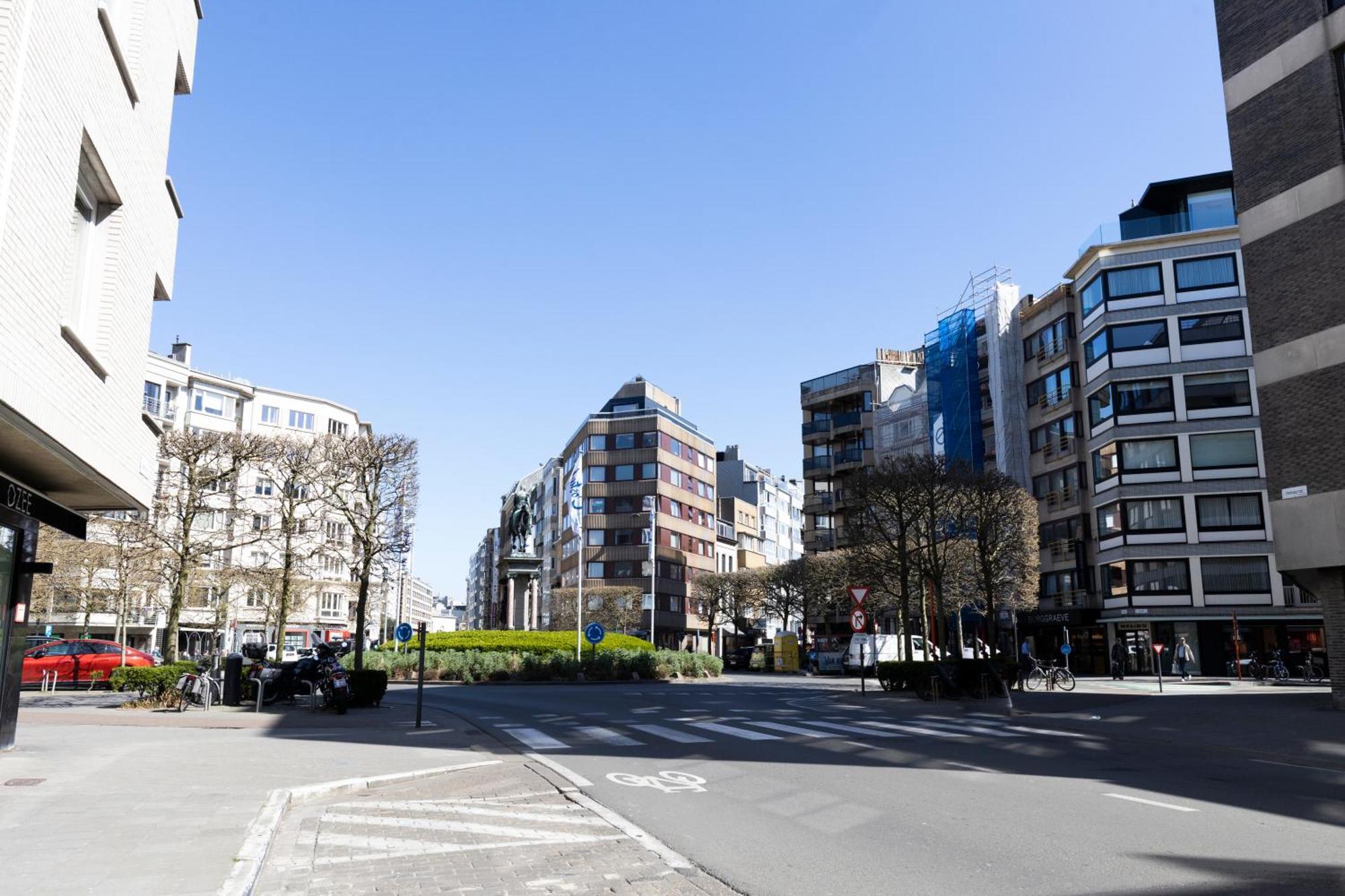 Penthouse bij Leopoldpark Appartement Oostende Buitenkant foto