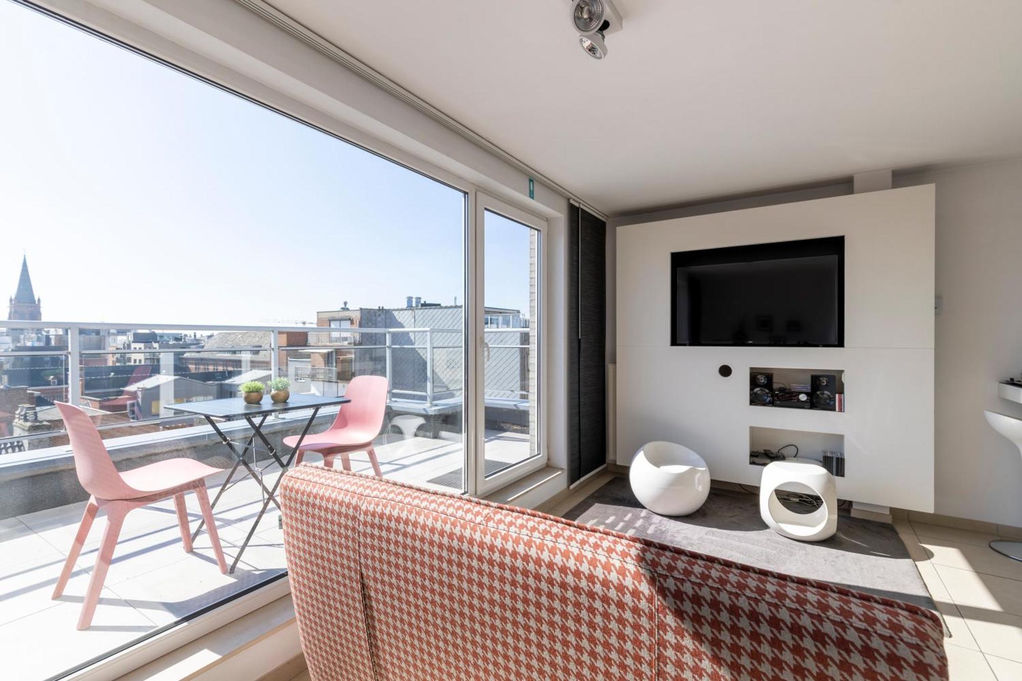 Penthouse bij Leopoldpark Appartement Oostende Buitenkant foto